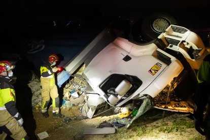 Un fallecido en un accidente a la A-62, en Fuentes de O?oro (Salamanca). ICAL