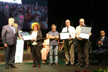 Acto de entrega de los premios de la Fundación Caja Rural.- ICAL
