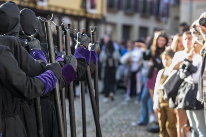 Celebración de la Procesión del Santo Entierro en León. ICAL