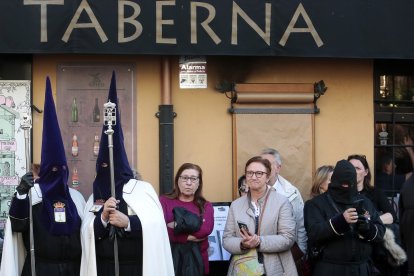 Celebración de la Procesión del Santo Entierro en León. ICAL