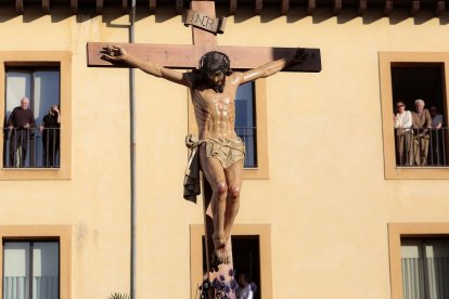 Celebración de la Procesión del Santo Entierro en León. ICAL