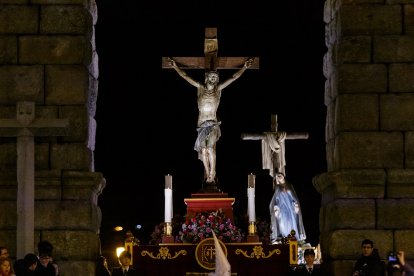 Procesión del Viernes Santo en Segovia. ICAL