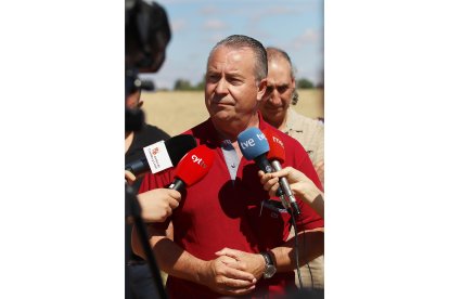 El presidente de Asaja, Donaciano Dujo.- ICAL