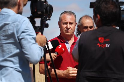 El presidente de Asaja, Donaciano Dujo.- ICAL