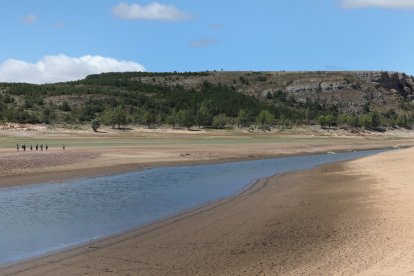 Embalses de Palencia
Aspecto del embalse de Aguilar de Campoo, en la cola del embalse.- ICAL