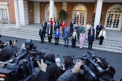Primera reunión del nuevo Consejo de Ministros. -BERNARDO DÍAZ