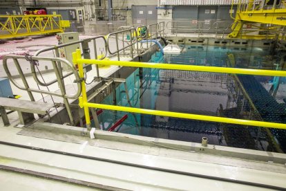 La central nuclear Santa María de Garoña antes de su desmantelamiento.- TOMÁS ALONSO
