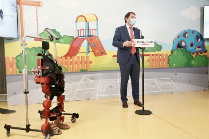 Presentación del primer exoesqueleto pediátrico en Castilla y León. ICAL