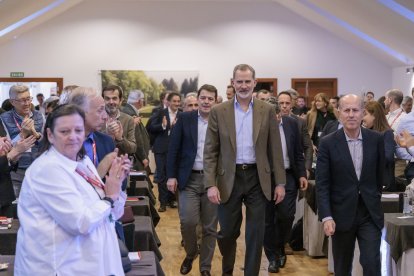El rey asistió a un debate sobre la generación de opinión en redes. ICAL