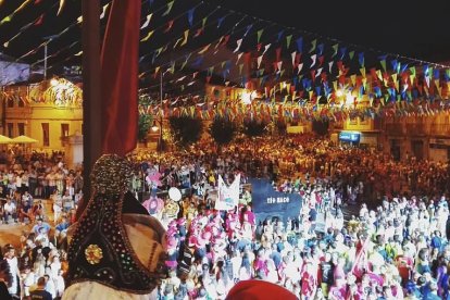 Chupinazo de fiestas en Cantalejo. / M. E.