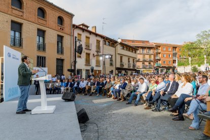 Visita de Mañueco y Feijóo a Segovia.- ICAL