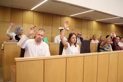 El candidato del PSOE, Jorge Pérez, alcanza la alcaldía de Villaquilambre con el apoyo de UPL y Podemos. -ICAL