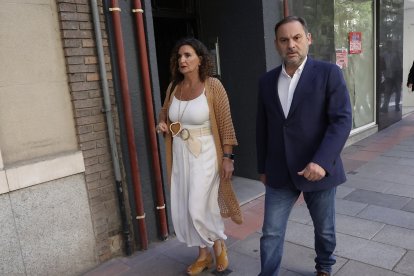 El ex ministro y diputado socialista, José Luis Ábalos, asiste al Comité Ejecutivo del PSOE. ICAL