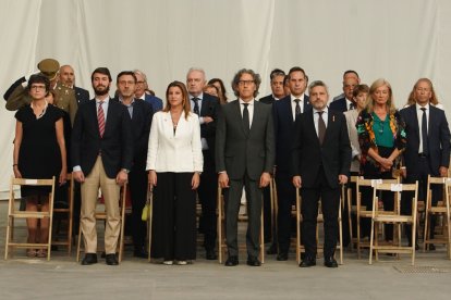 Acto institucional por el Día del Patrón de la Policía Nacional. Ical