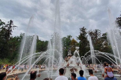 Temporada 2021 de las fuentes de los Jardines del Palacio Real de La Granja. Archivo. -E. PRESS