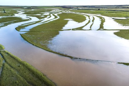 Inundaciones en la provincia de Salamanca tras las intensas lluvias del fin de semana. ICAL