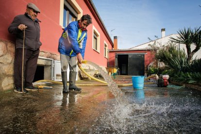 Inundaciones en la provincia de Salamanca tras las intensas lluvias del fin de semana. ICAL