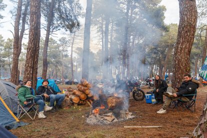 Concentración motera de 'La Leyenda' en Segovia.- ICAL