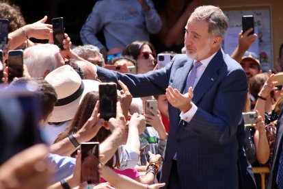 El rey inaugura en León la cumbre europea sobre parlamentarismo. / ICAL