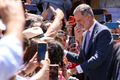 El rey inaugura en León la cumbre europea sobre parlamentarismo. / ICAL