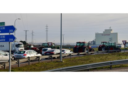 Tractorada en Salamanca. -ICAL