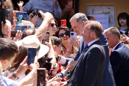 El rey inaugura en León la cumbre europea sobre parlamentarismo. / ICAL