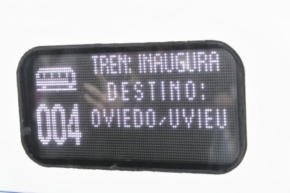 Recorrido del tren a través de la variante de Pajares.- ICAL
