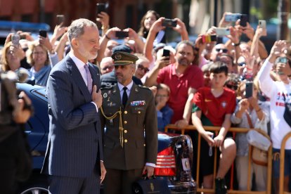 El rey inaugura en León la cumbre europea sobre parlamentarismo. / ICAL