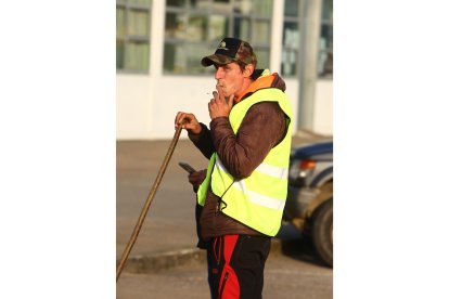 Tractorada en Ponferrada. -ICAL