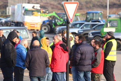 Tractorada en Ponferrada. -ICAL