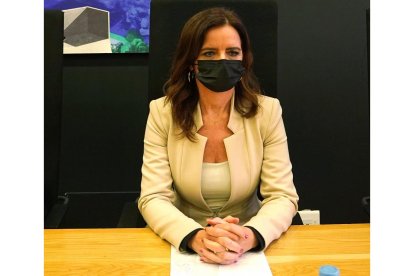 Ana Carlota Amigo, ex consejera consejera de Empleo e Industria en la presentación de Switch Mobility. -ICAL