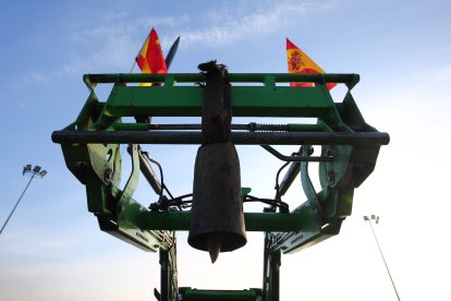 Tractorada en Ponferrada. -ICAL