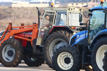 Tractorada en Ponferrada. -ICAL