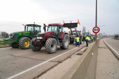 Tractorada en Valladolid. -ICAL