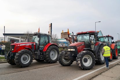 Tractorada en Valladolid. -ICAL