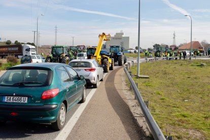 Tractorada en Salamanca. -ICAL