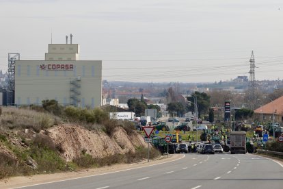 Tractorada en Salamanca. -ICAL