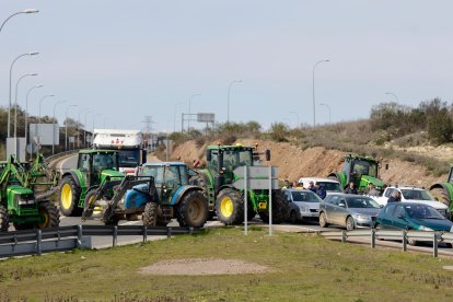 Tractorada en Salamanca. -ICAL