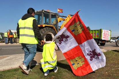 Tractorada en Salamanca. -ICAL