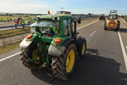 Tractorada en Salamanca. -ICAL