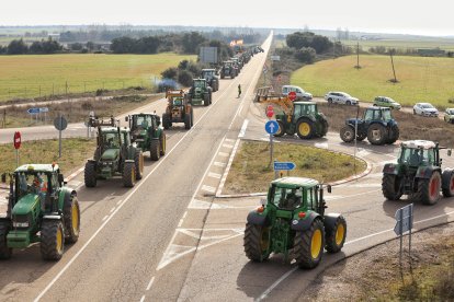 Tractorada en Salamanca. -ICAL