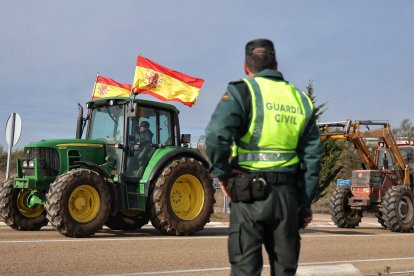 Tractorada en Salamanca. -ICAL