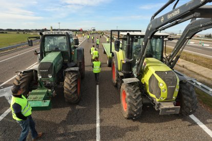 Tractorada en Salamanca. -ICAL