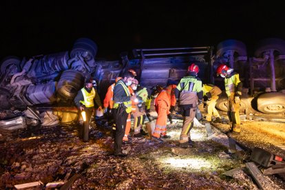 Un fallecido en un accidente a la A-62, en Fuentes de O?oro (Salamanca)