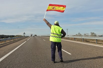 Tractorada en Salamanca. -ICAL