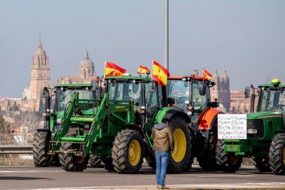 Tractorada en Salamanca. -ICAL