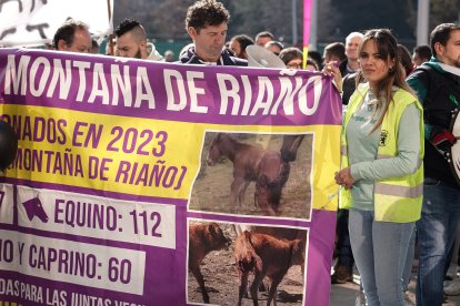 Tractorada en León. -ICAL
