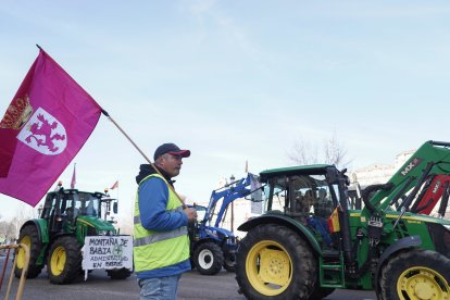 Tractorada en León. -ICAL