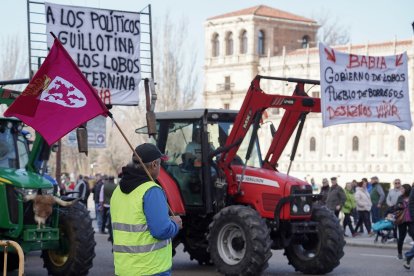 Tractorada en León. -ICAL