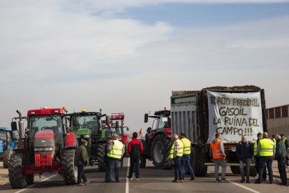 Tractorada en Zamora. -ICAL